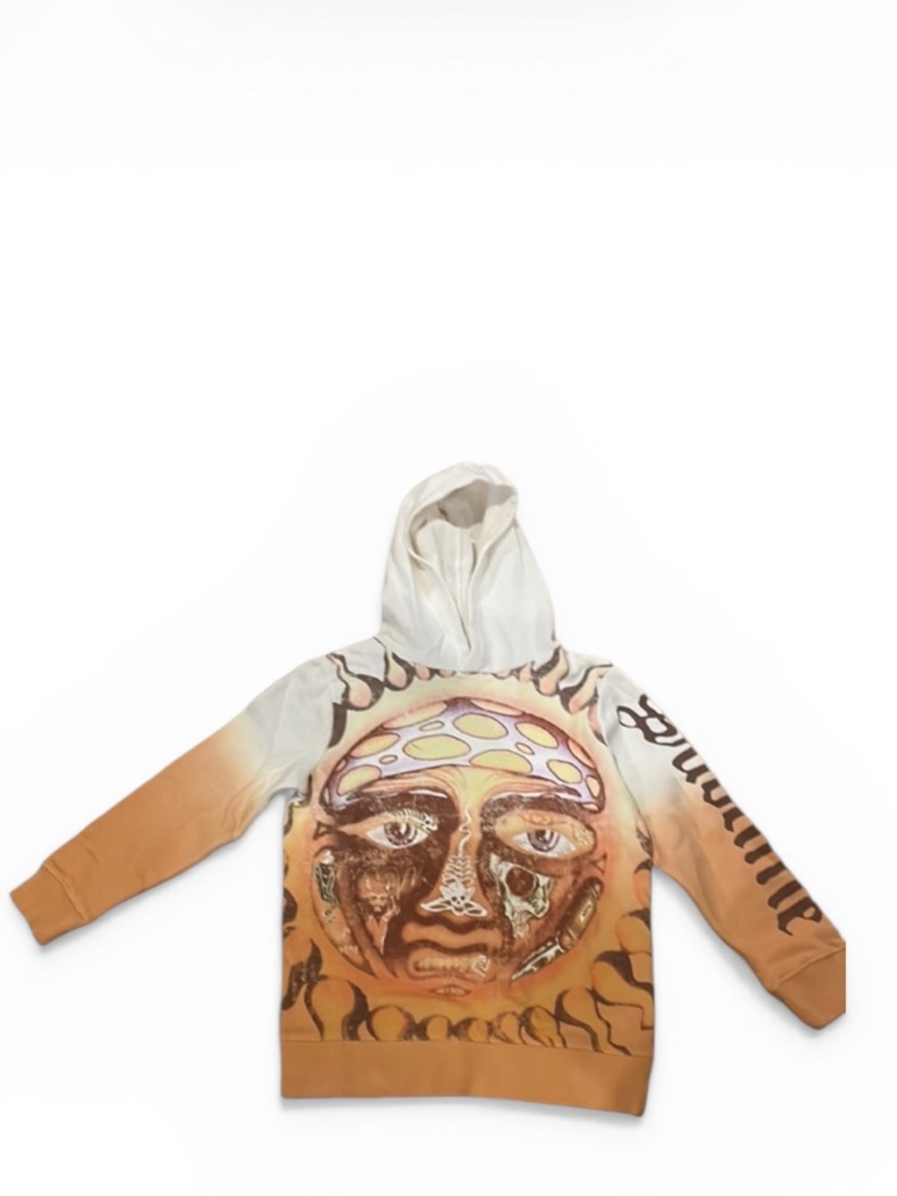 Cotton On Youth Tan and Orange Hoodie